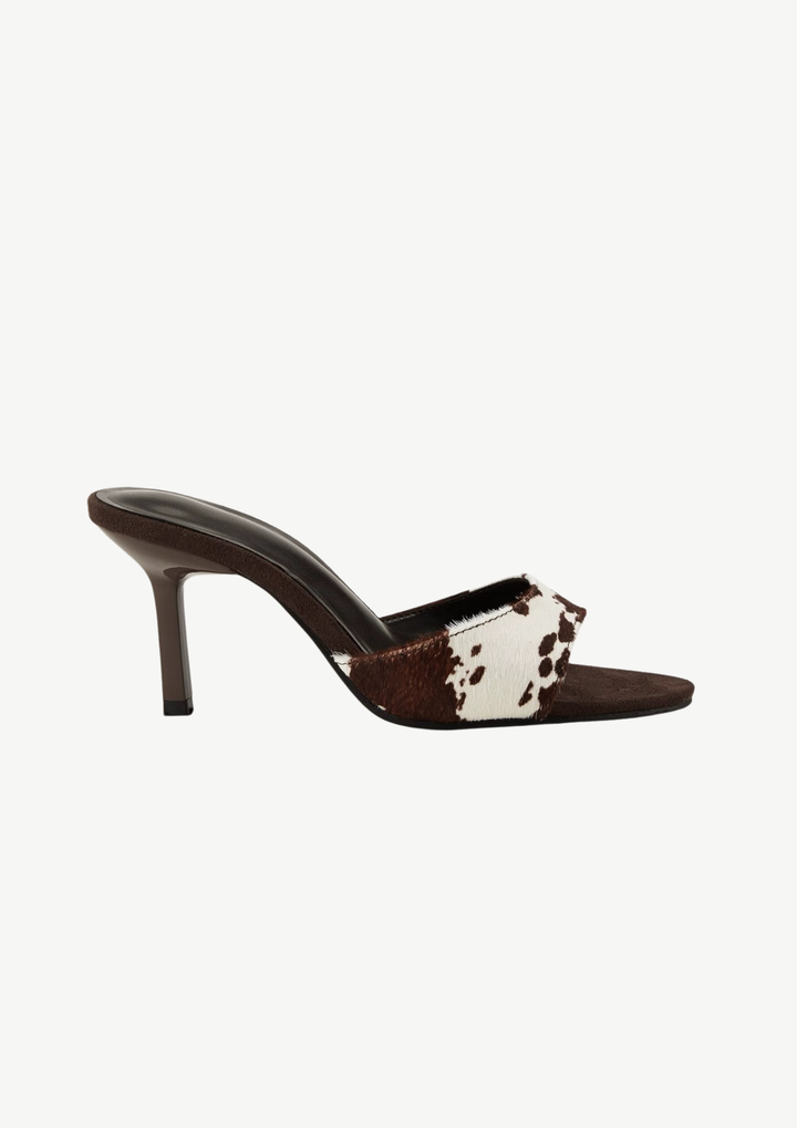 Cow Print Stiletto Heels
