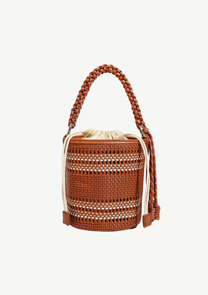 Sienna Woven Bucket Bag