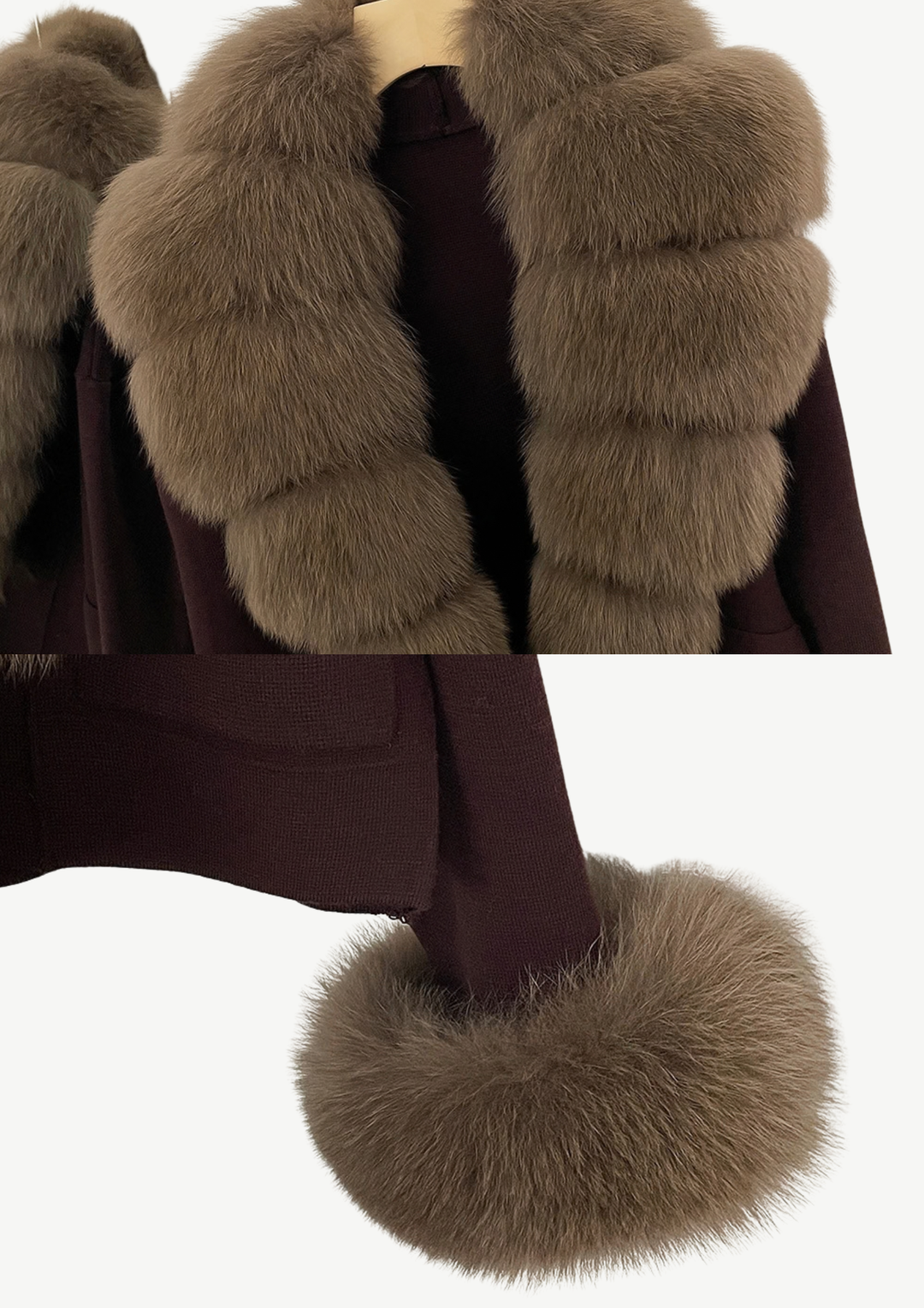 Amara Fur Collar Cardigan