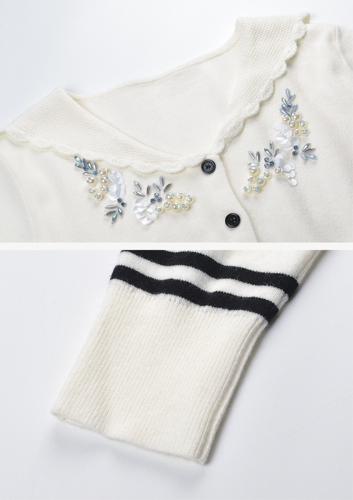 Celeste Embroidered Cardigan