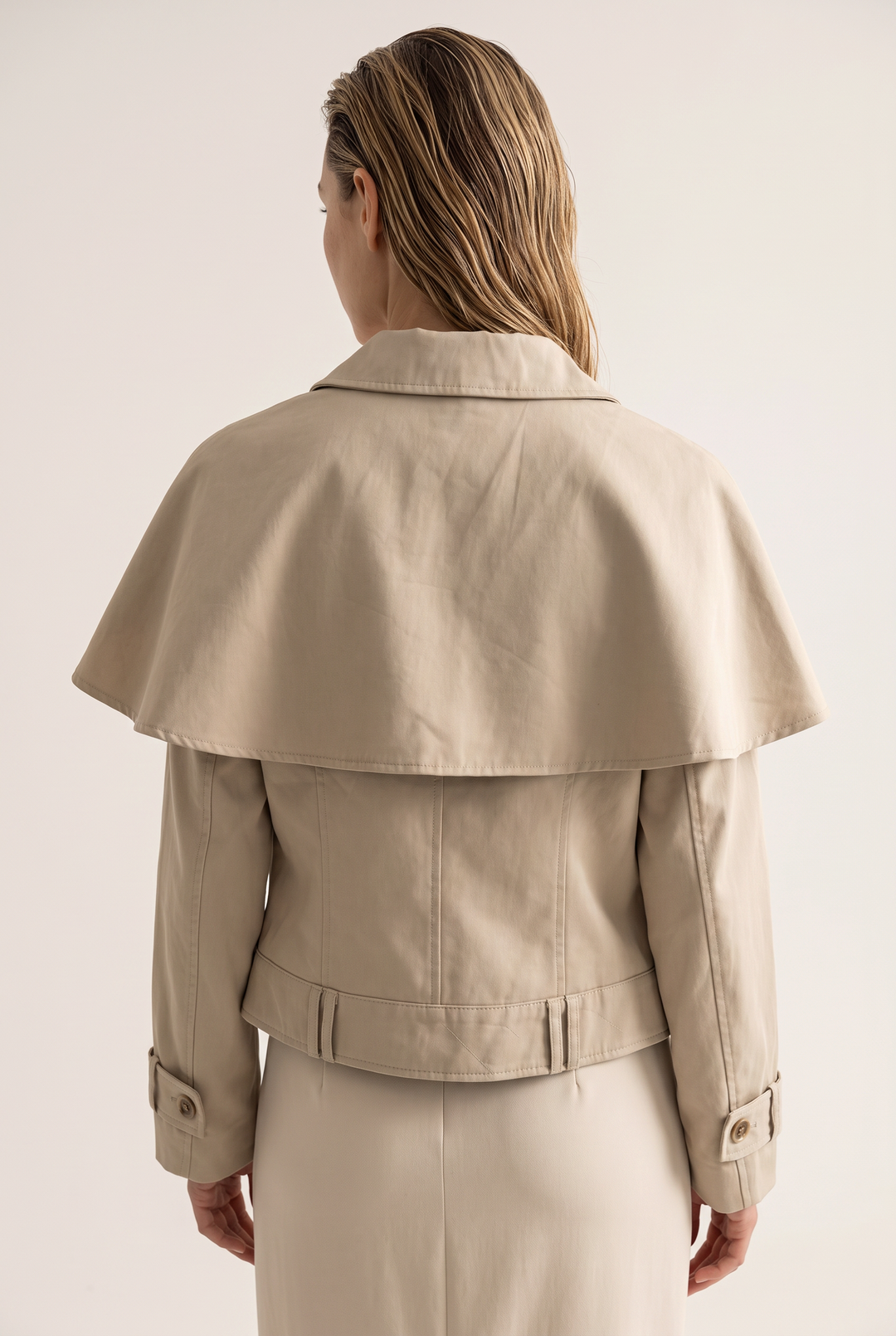 Aurelia Cape Trench Jacket