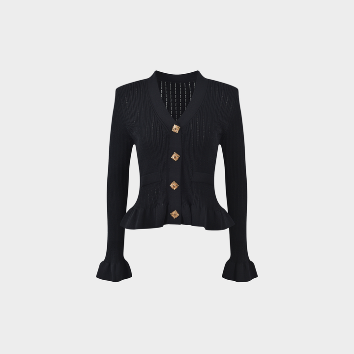 Ivory Charm Ruffle Top