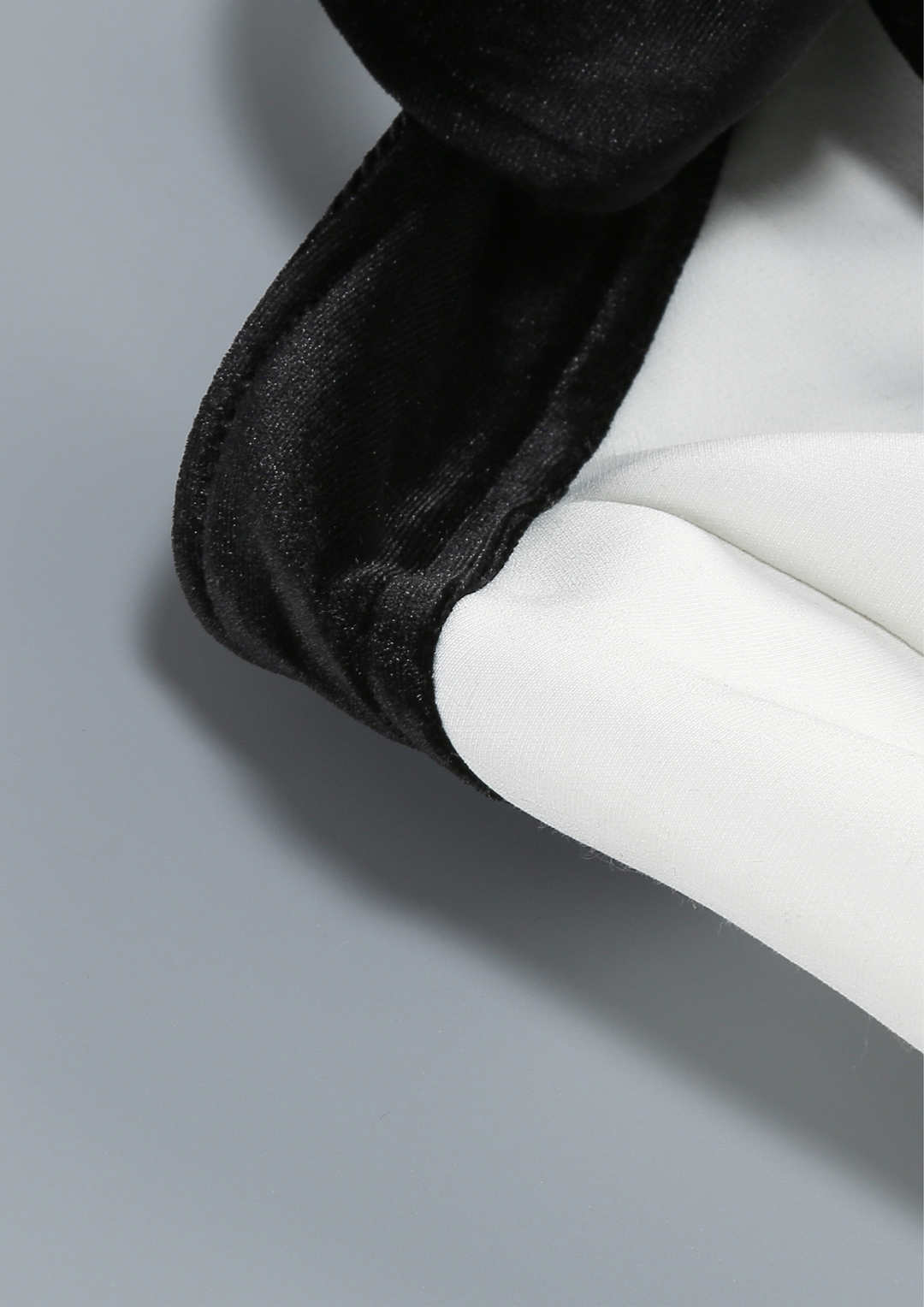 Monochrome Bow Halter Mini Dress