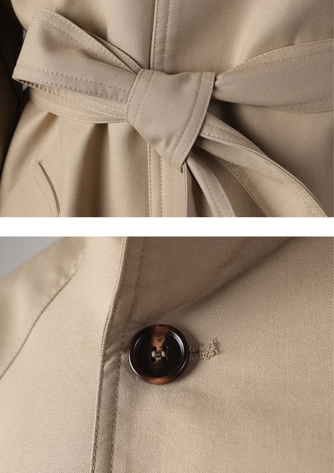 Aurelia Belted High-Neck Jacket