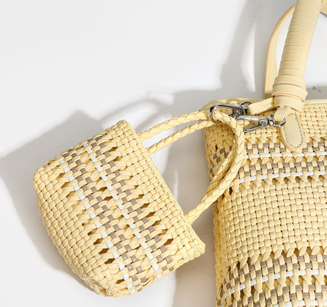 Bella Woven Tote Bag