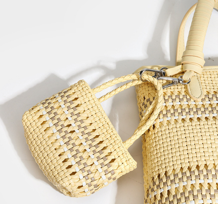 Bella Woven Tote Bag