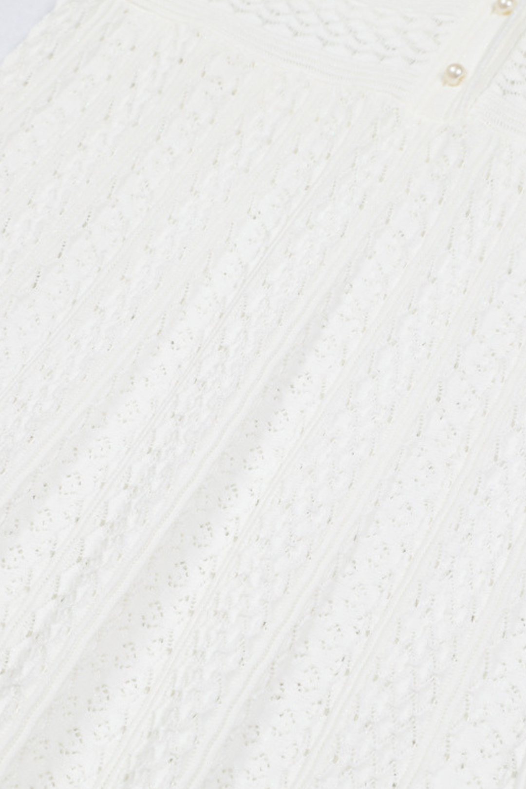 Lily – Silk Knit Pearl Button Suspender Maxi Dress