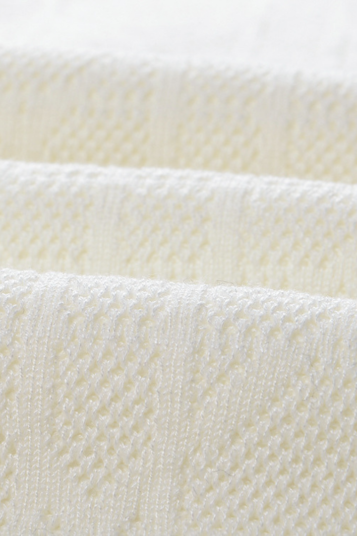 Viscose Knit  Sleeveless Vest LaceUp Wide Leg Set