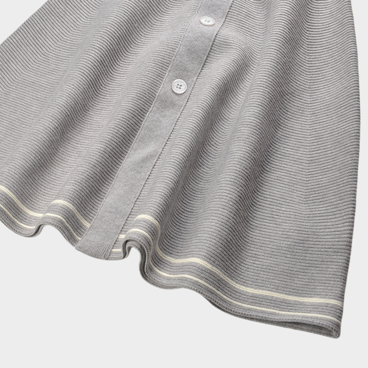 Cozy Flare Wool Mini Dress