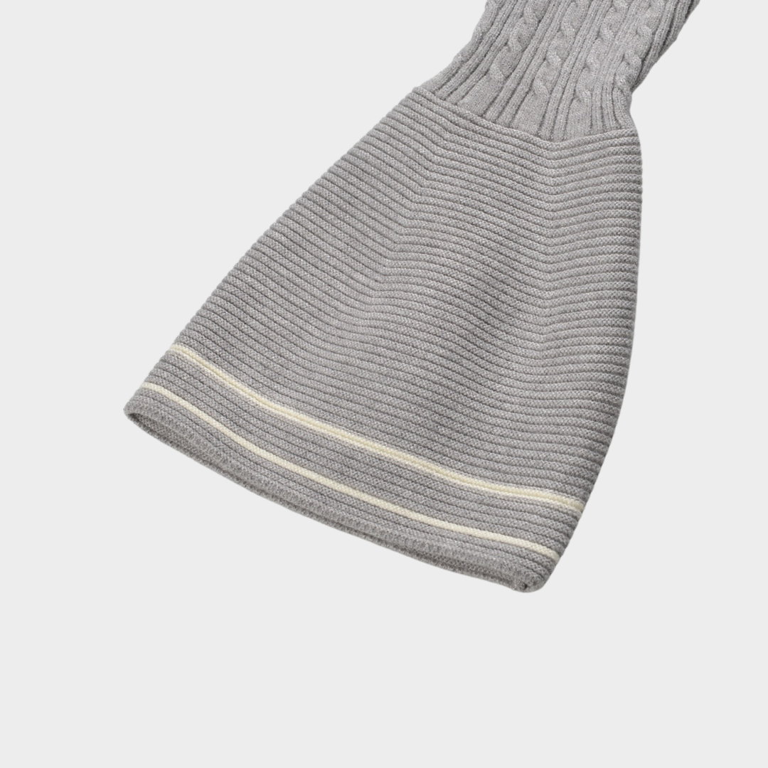 Cozy Flare Wool Mini Dress