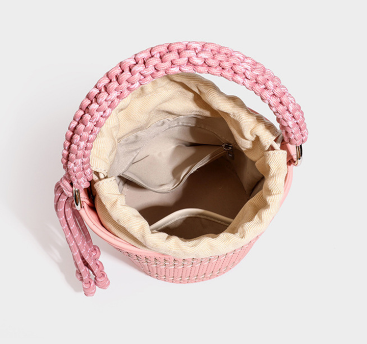 Sienna Woven Bucket Bag