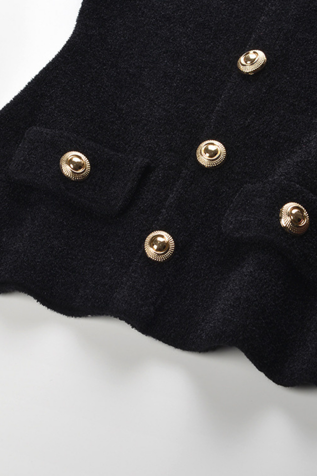 Monochrome Elegant  Ruffle off Shoulder Knit Top