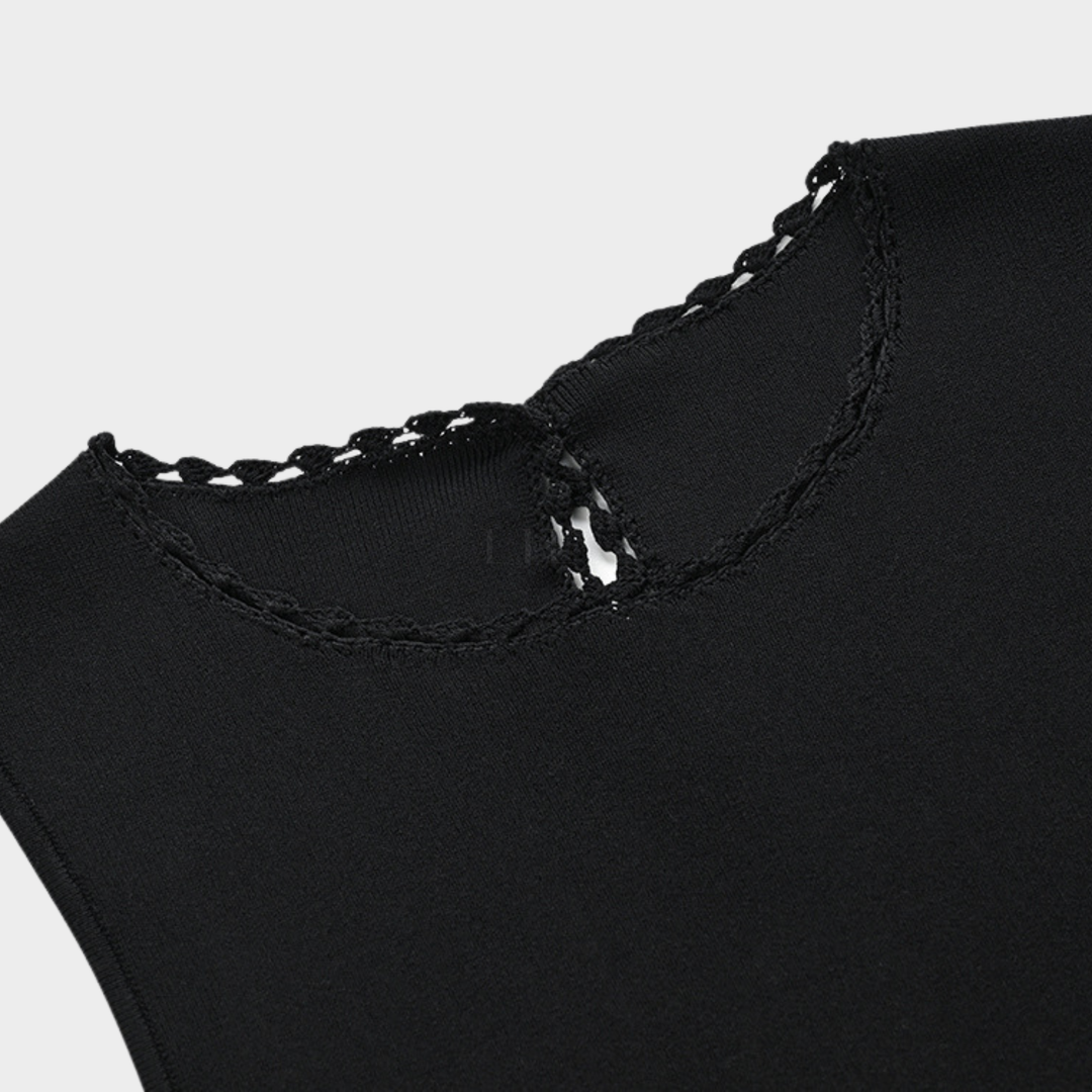 Classic Backless Midi Dress