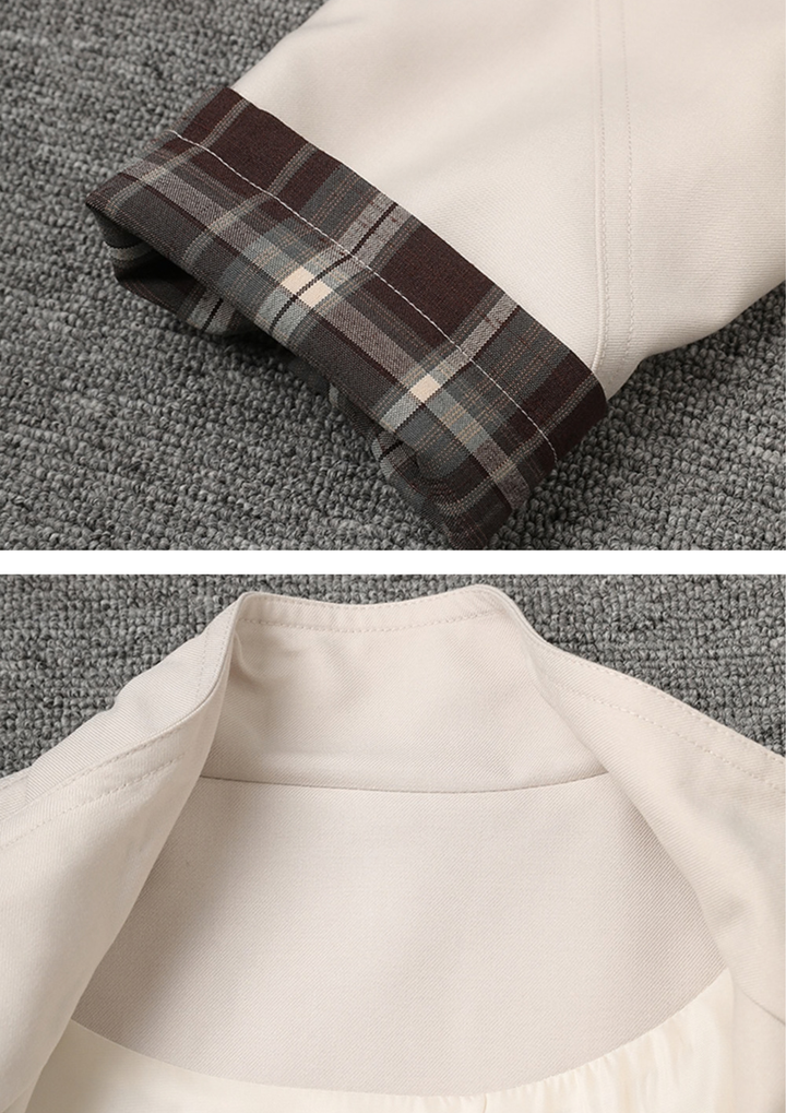 Aurelia Belted High-Neck Jacket