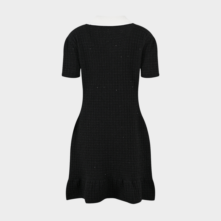 Shadow Pearls Sparkle Mini Dress