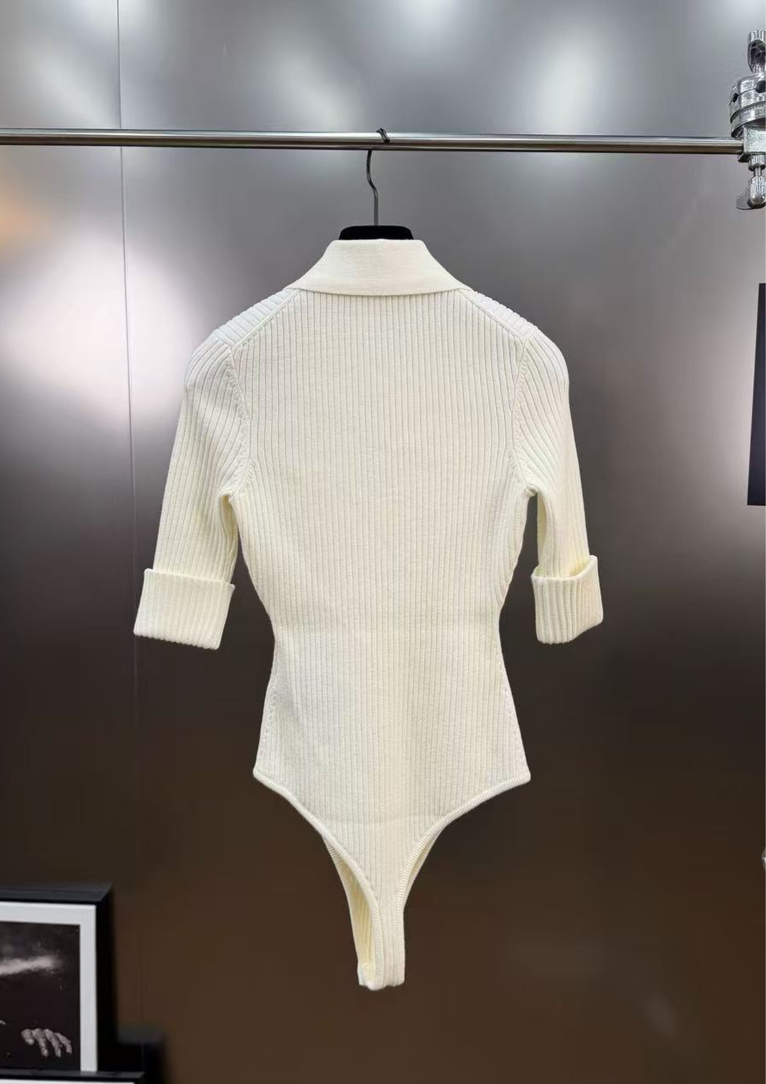 Alina Rib Knit belted Skirt Viscose  Bodysuit Set