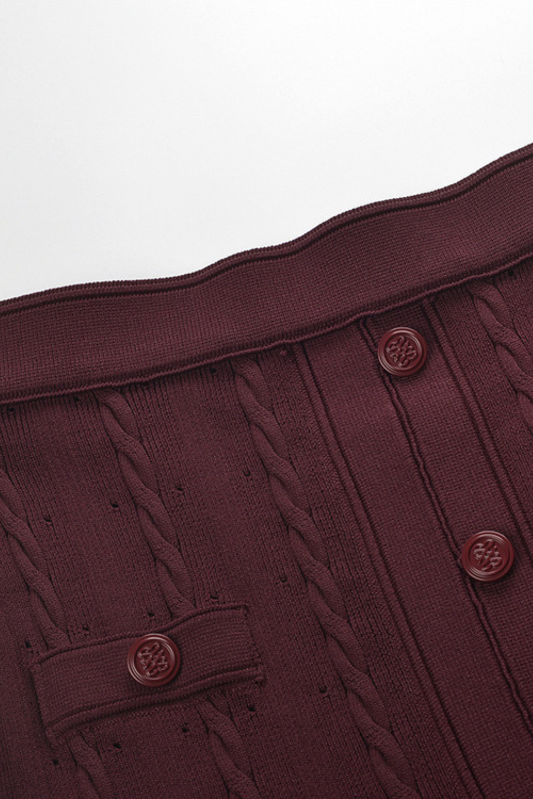 Lily – Knit Elegant Cardigan Top & High Waist Maxi Skirt Set