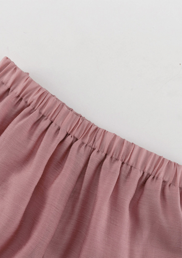 Luna Ruffle Tie Two Piece Set