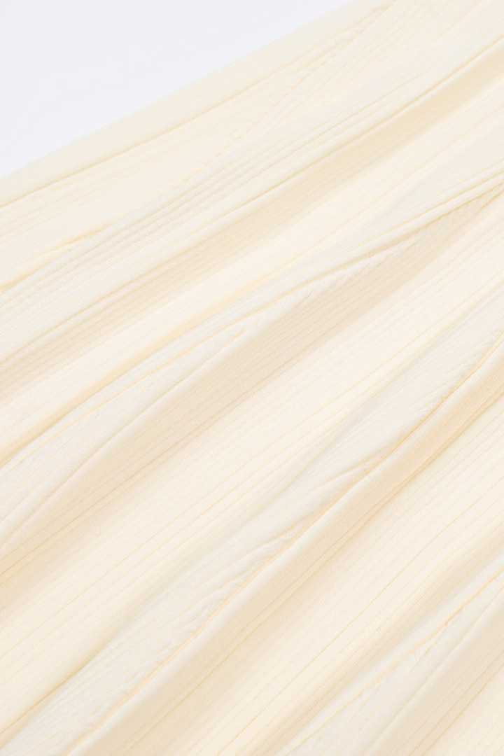 Viscose  Lapel Gold Buttons  Flared Hem Maxi Dress