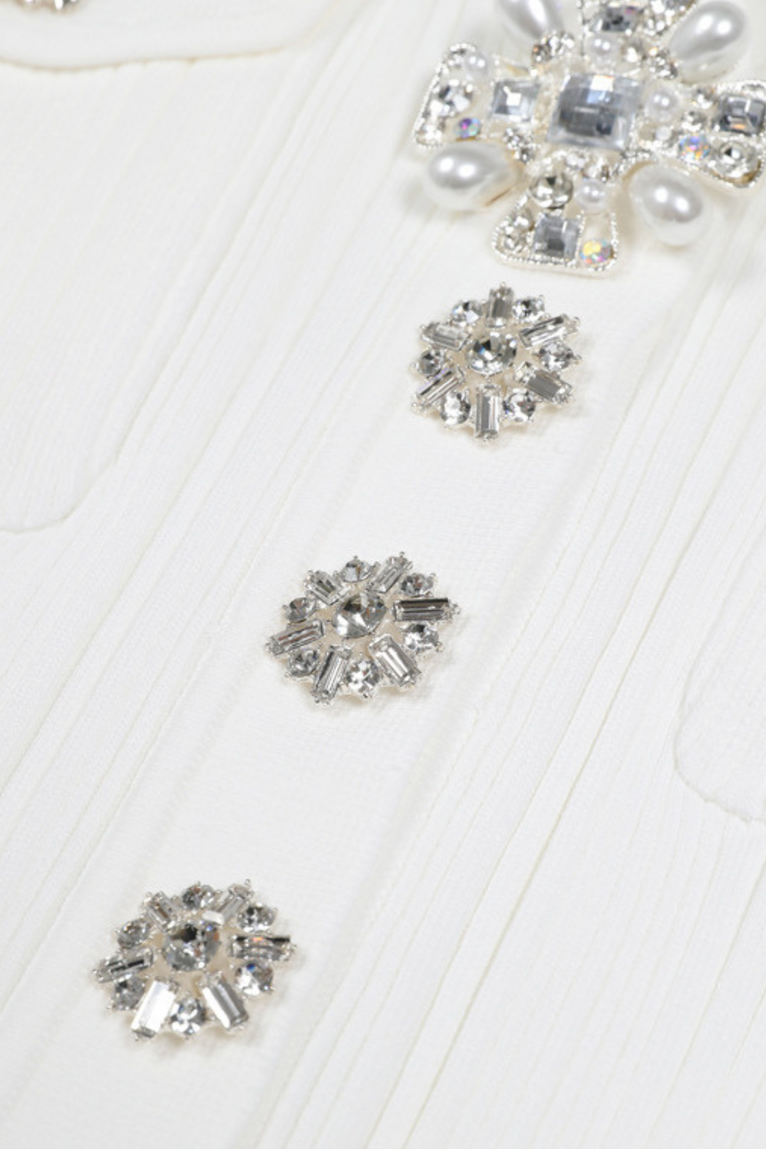 Elegant Gem Viscose Knit Maxi Dress - Long Sleeve