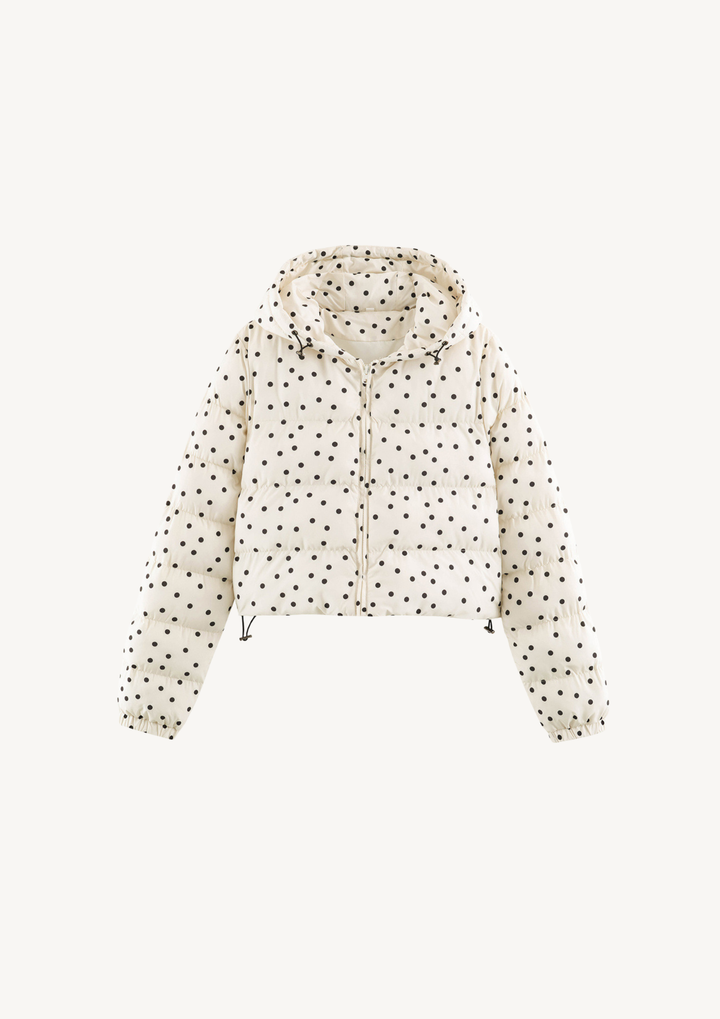 Bella Polka Dot Puffer Jacket