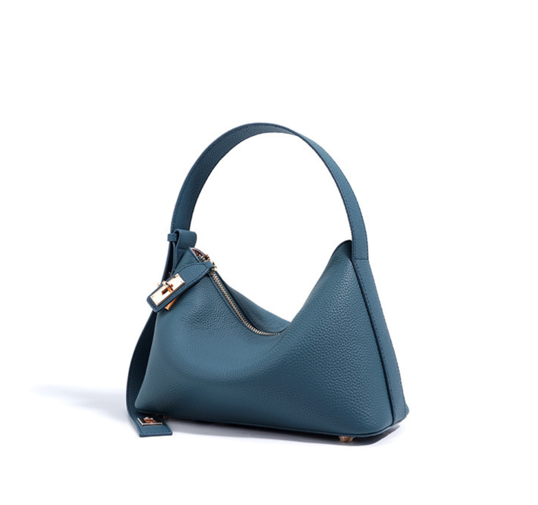 Luxe Crescent Shoulder Bag