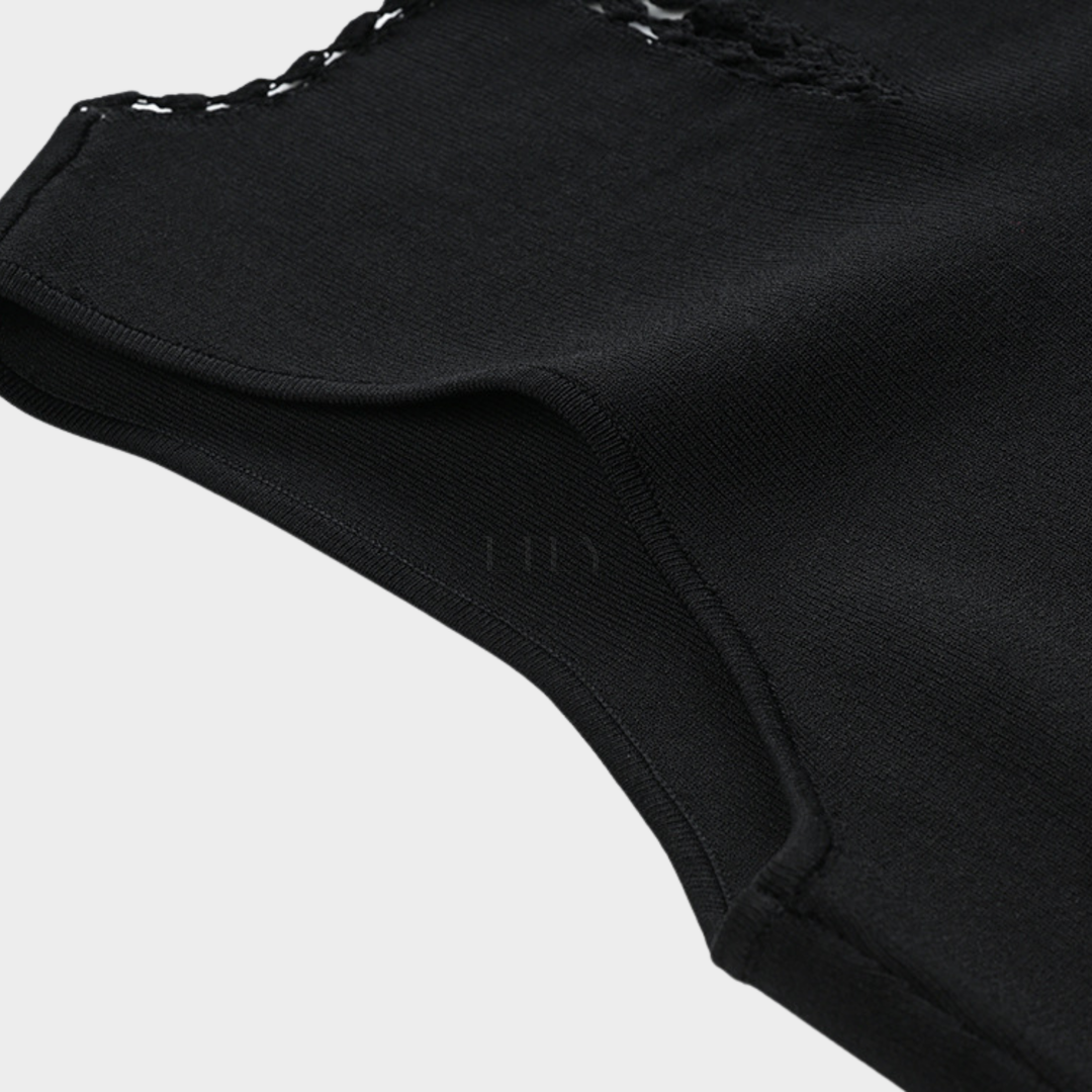 Classic Backless Midi Dress