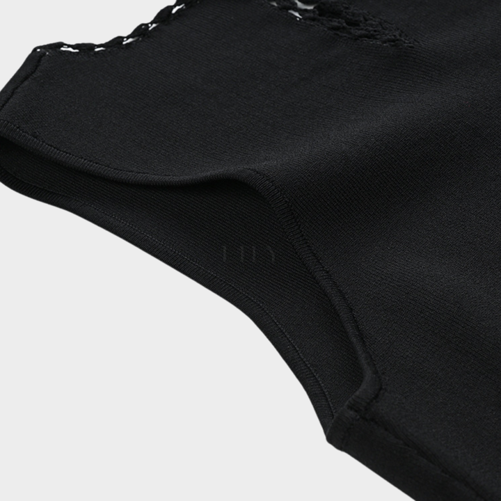 Classic Backless Midi Dress