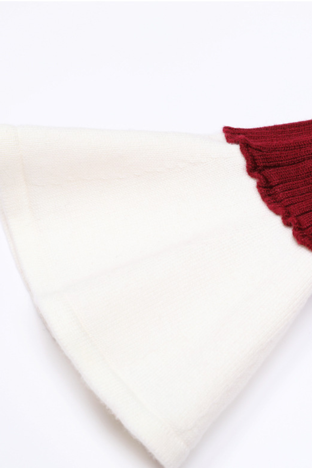 Majestic Knit Contrast Cuffs Sculpted Waist  Maxi Dress