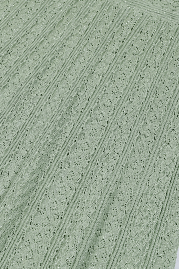 Lily – Silk Knit Pearl Button Suspender Maxi Dress