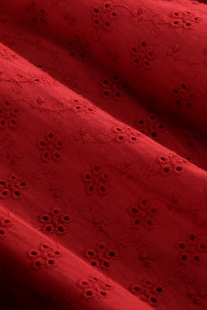 Crimson Romance Ruffle Off Shoulder  Corset Mini Dress