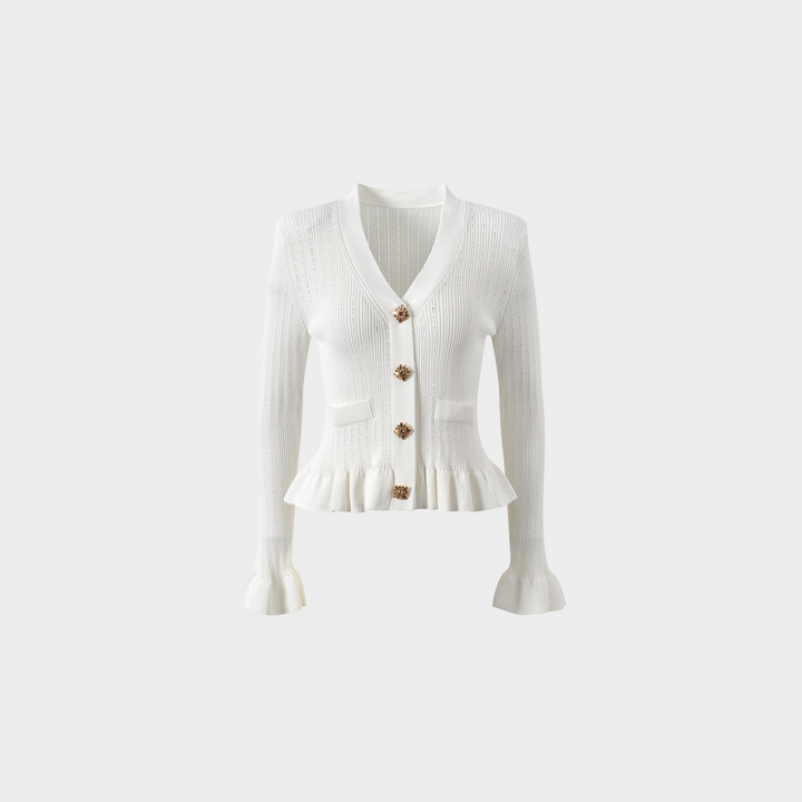 Noir Charm Ruffle Set