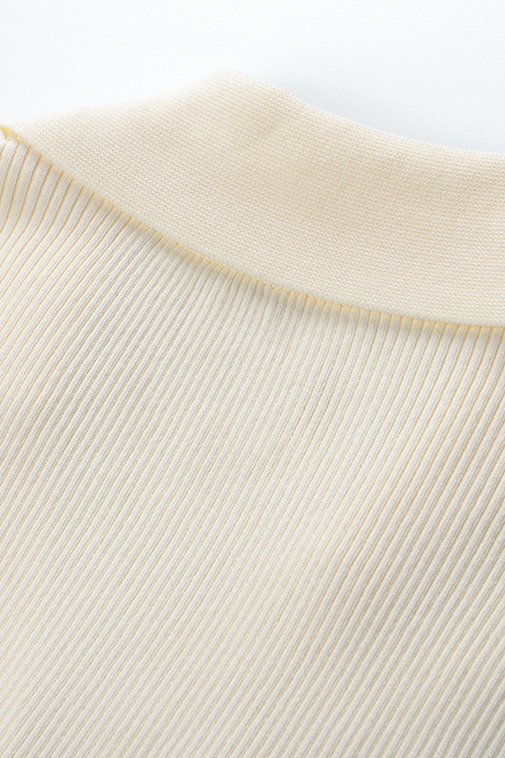 Ice Silk Floral Button V-Neck Cardigan Top