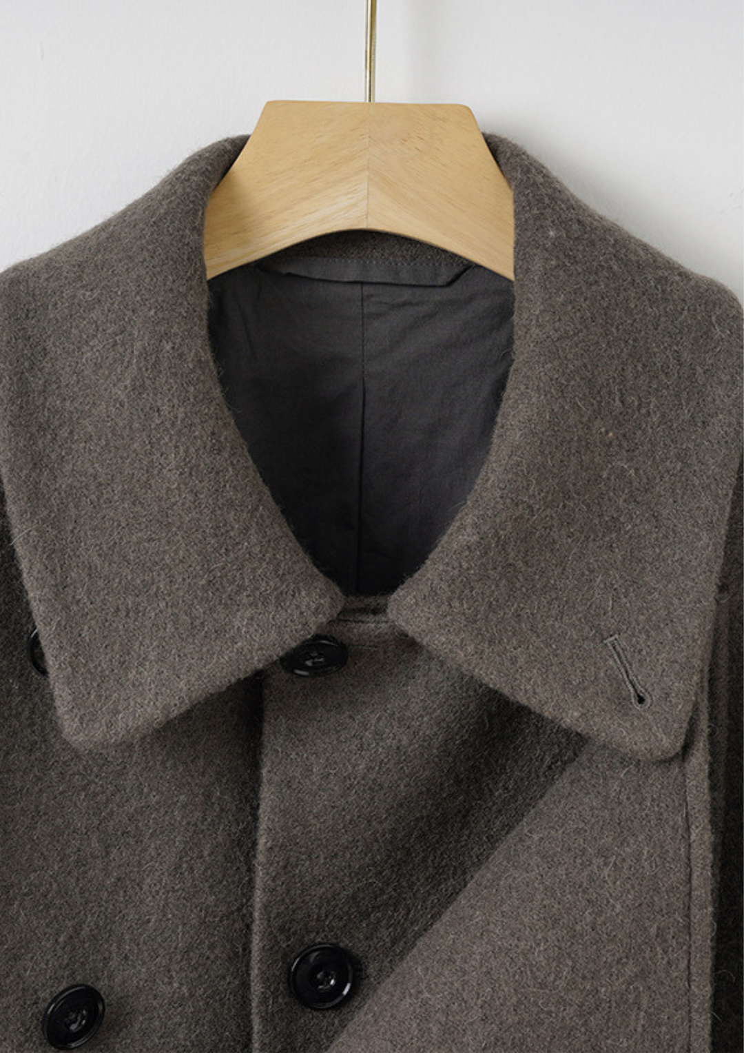 Wool Wrap Belted Jacket