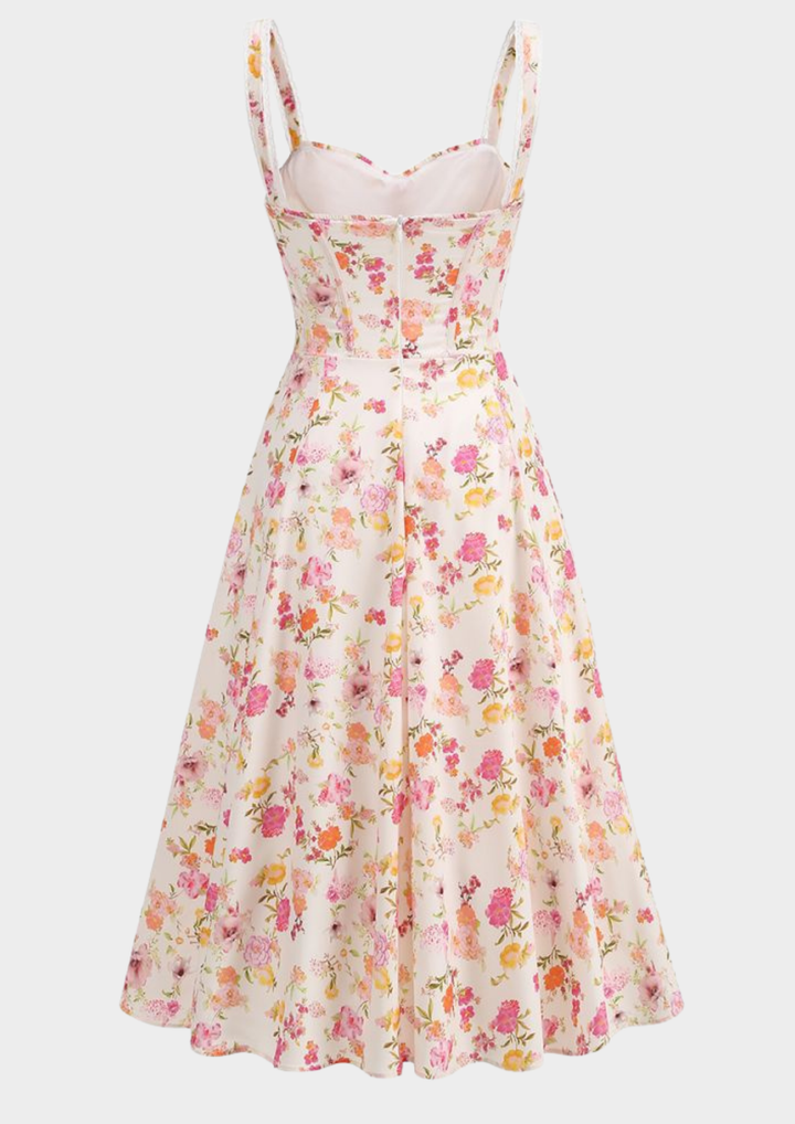 Luna Bloom Floral Maxi Dress – Vintage Floral