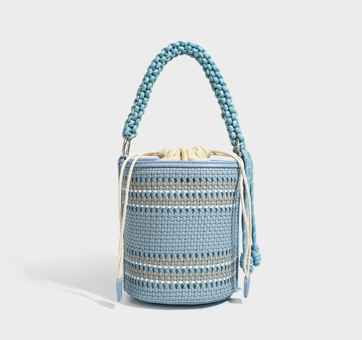 Sienna Woven Bucket Bag