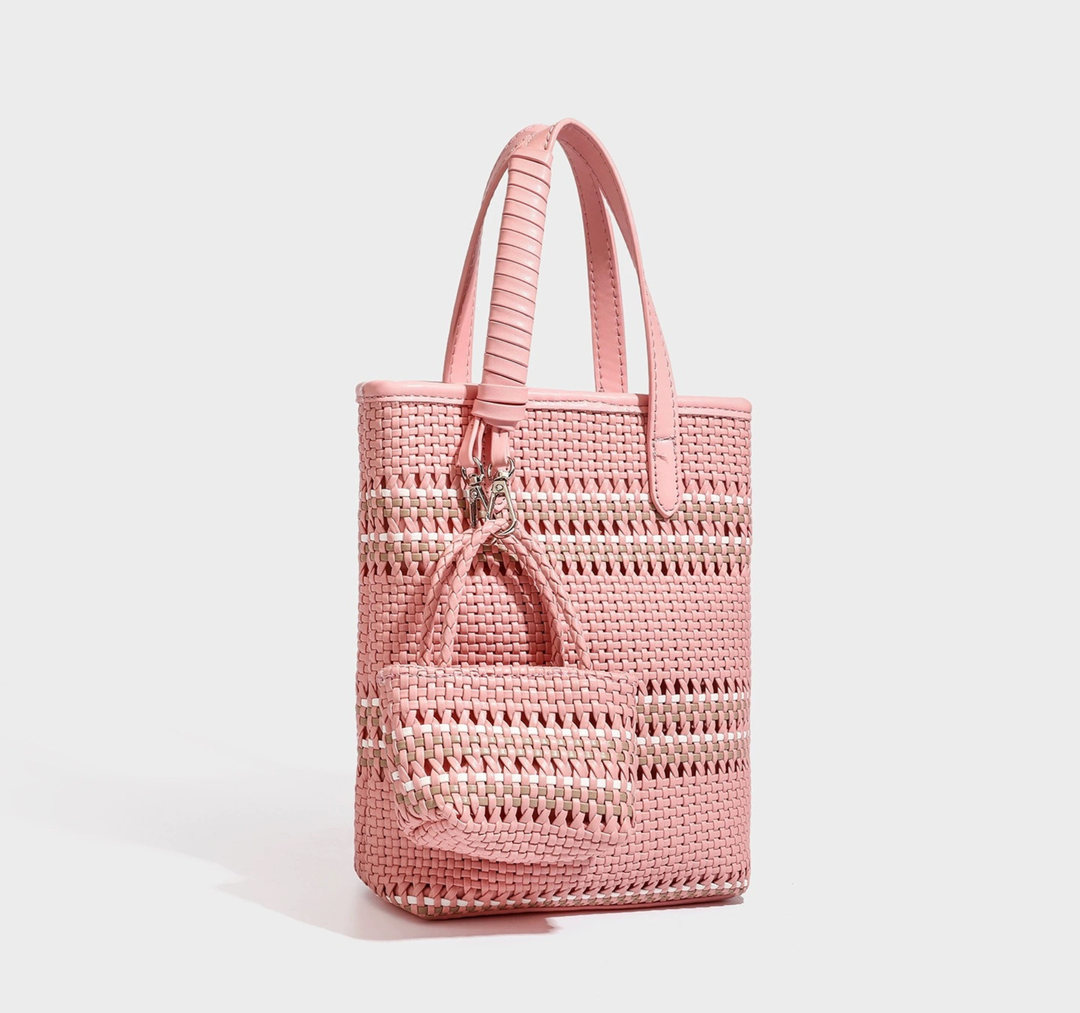 Bella Woven Tote Bag