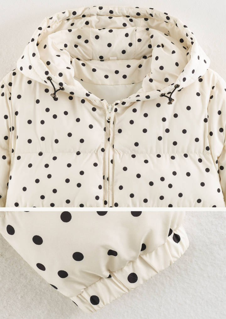Bella Polka Dot Puffer Jacket