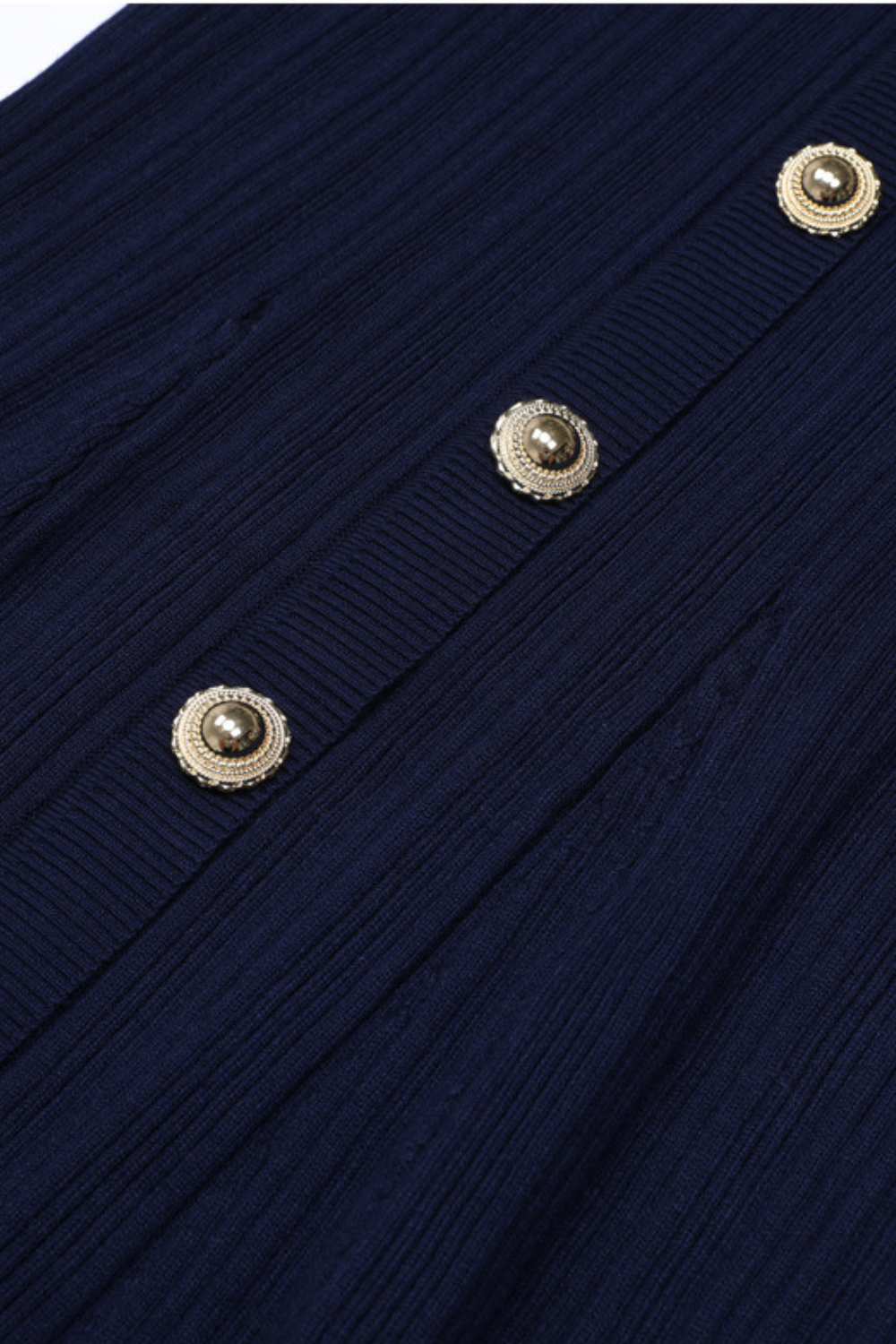 Majestic Knit Contrast Cuffs Sculpted Waist  Maxi Dress