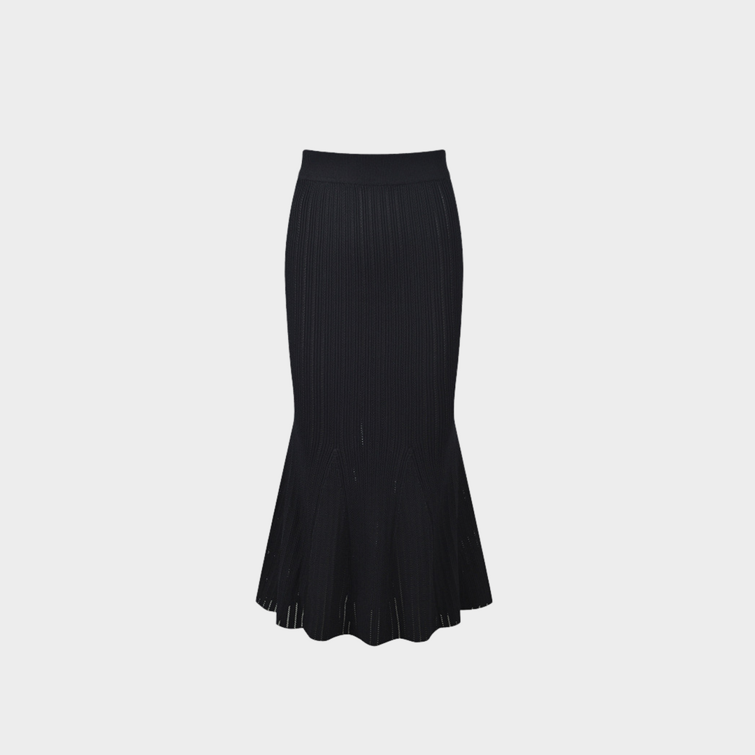 Noir Charm Ruffle Set