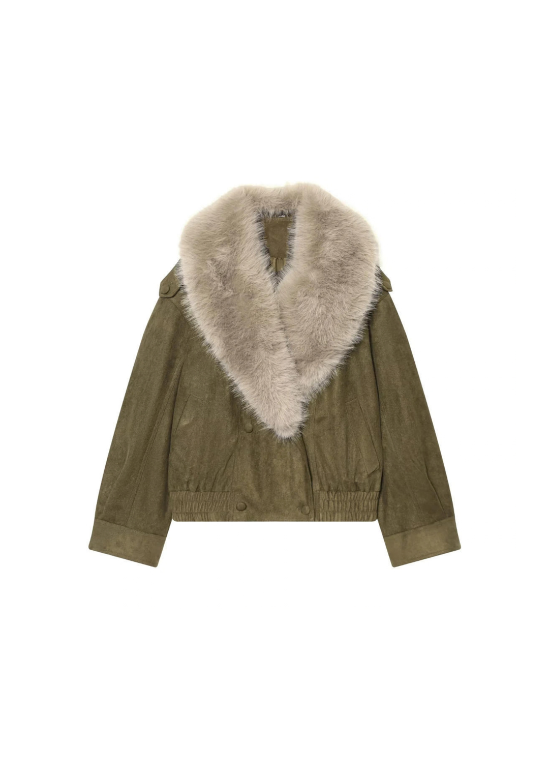 Aspen Fur Collar Jacket