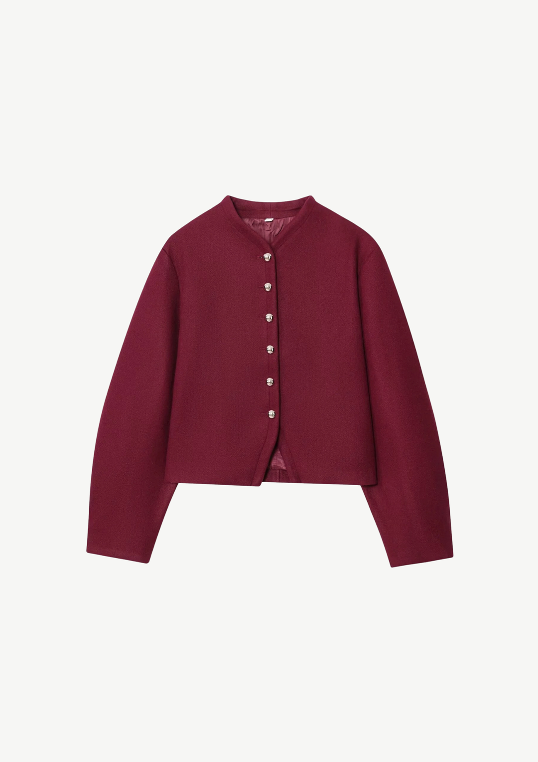 Elara Cropped Button Jacket
