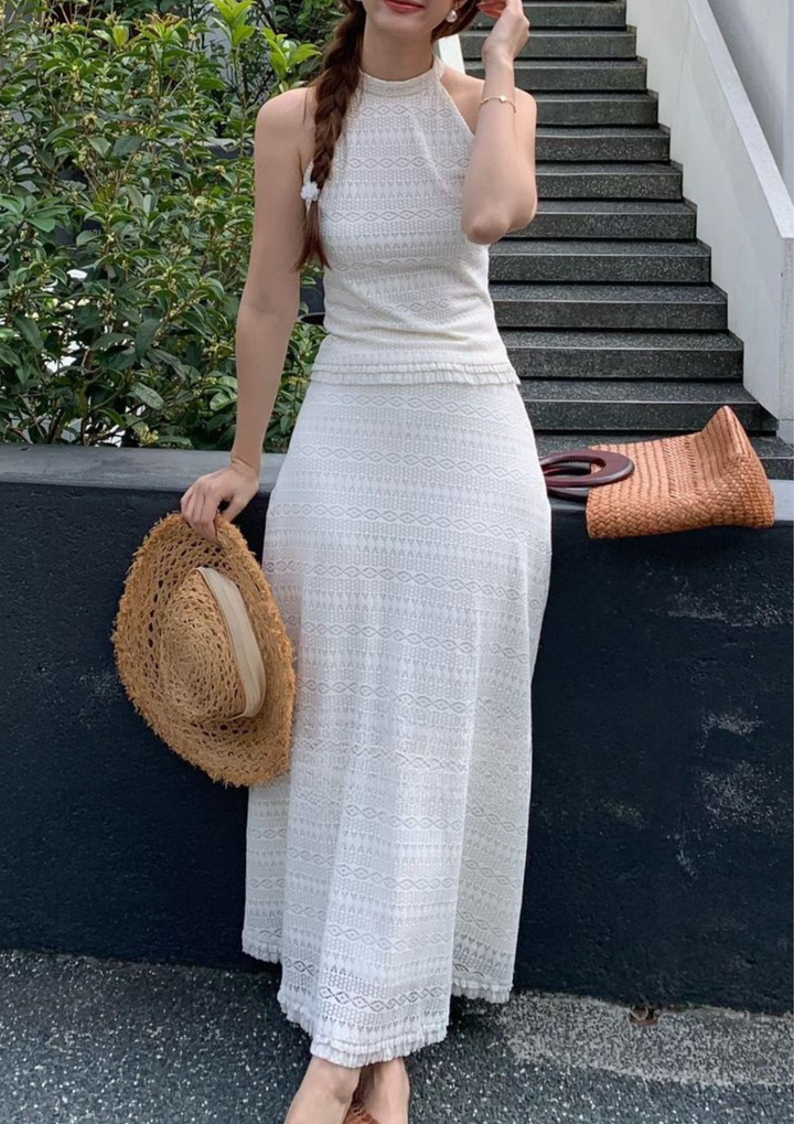 Coastline Knit Halter Set