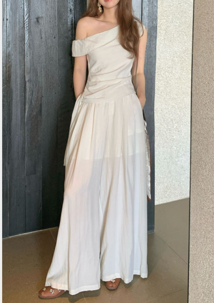 Giana Drape Wide Leg Set