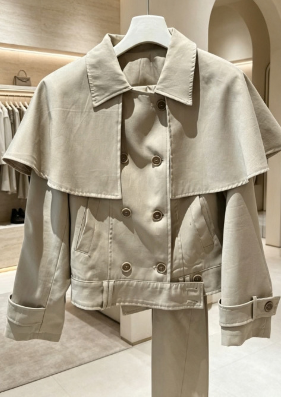 Aurelia Cape Trench Jacket