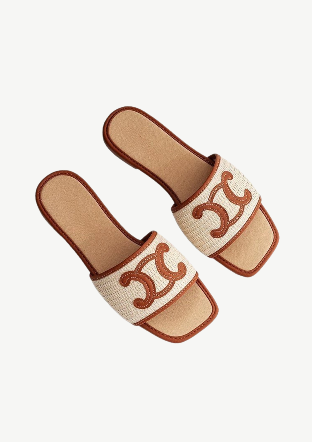 Woven Flat Slippers