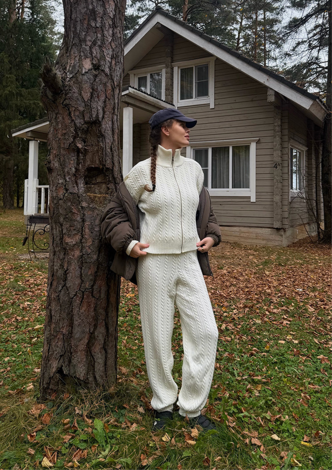 The Cable Knit Lounge Set