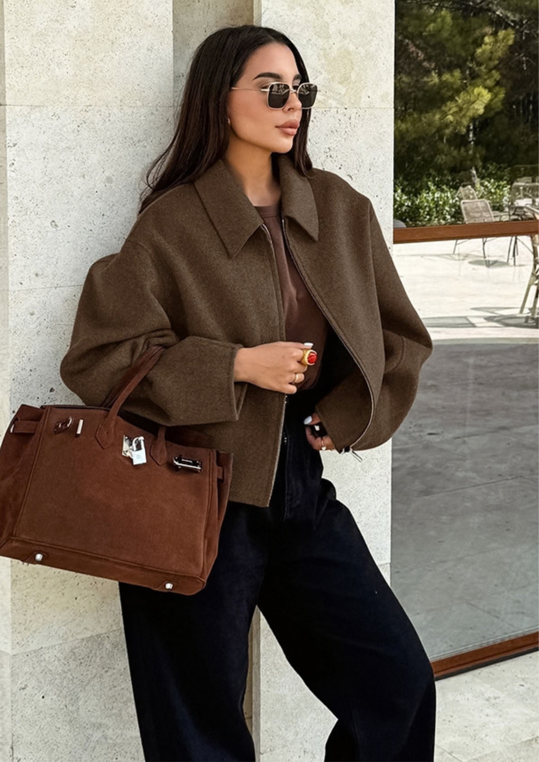 Mira Cropped Zip Jacket