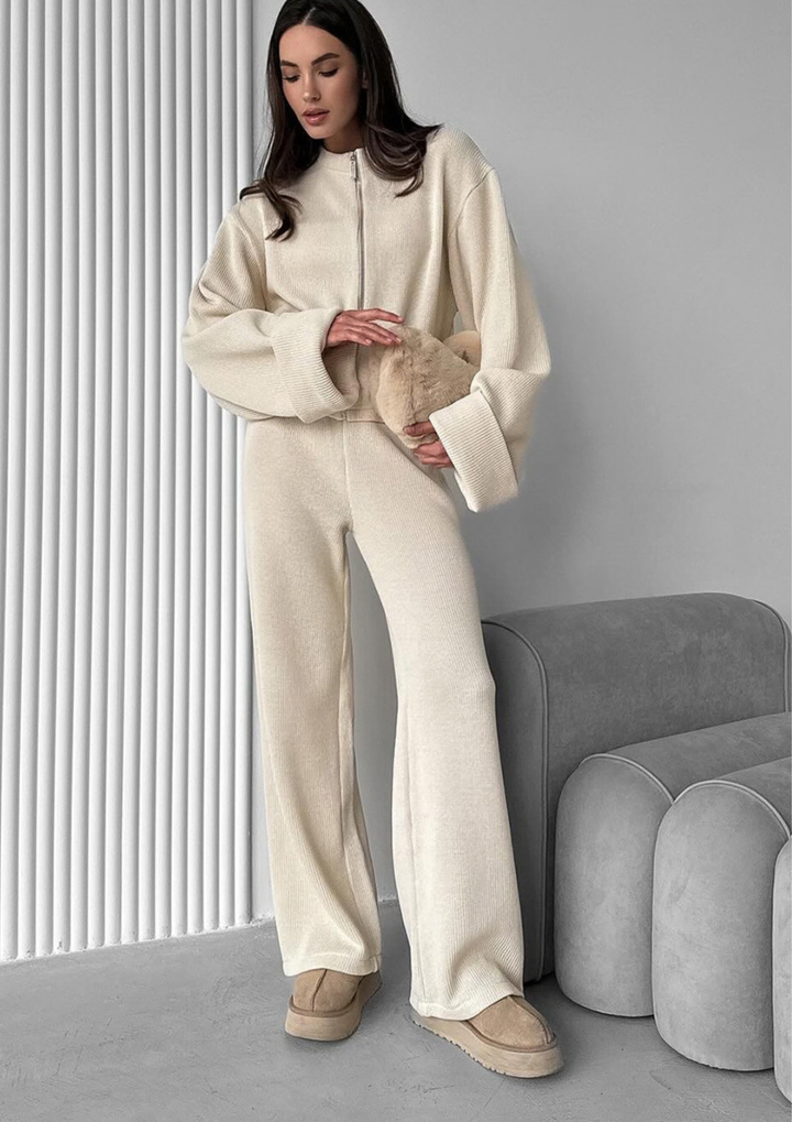 Luna Wide-Leg Knit Set