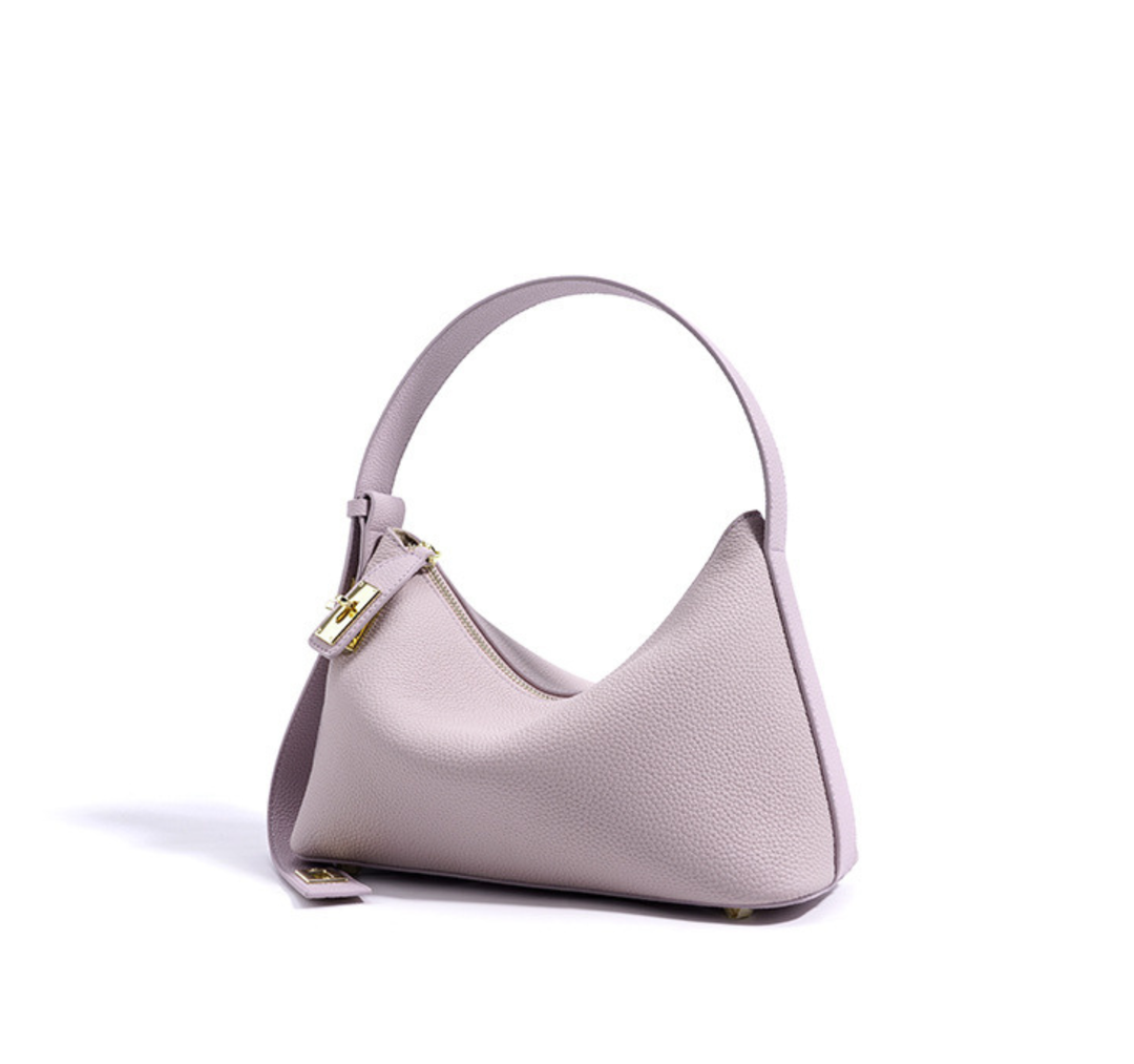 Luxe Crescent Shoulder Bag